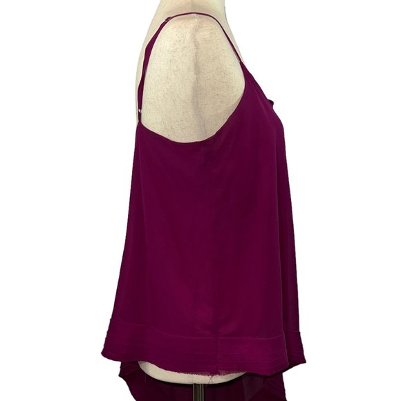 Like new BUFFALO by David Bitton Magenta 'Zephyr' Asymetrical Tank Tunic… - Picture 10 of 13